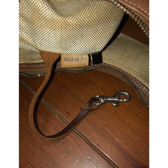 Dooney & Bourke bag shoulder bag Cognac pebbled leather - Picture 12 of 12